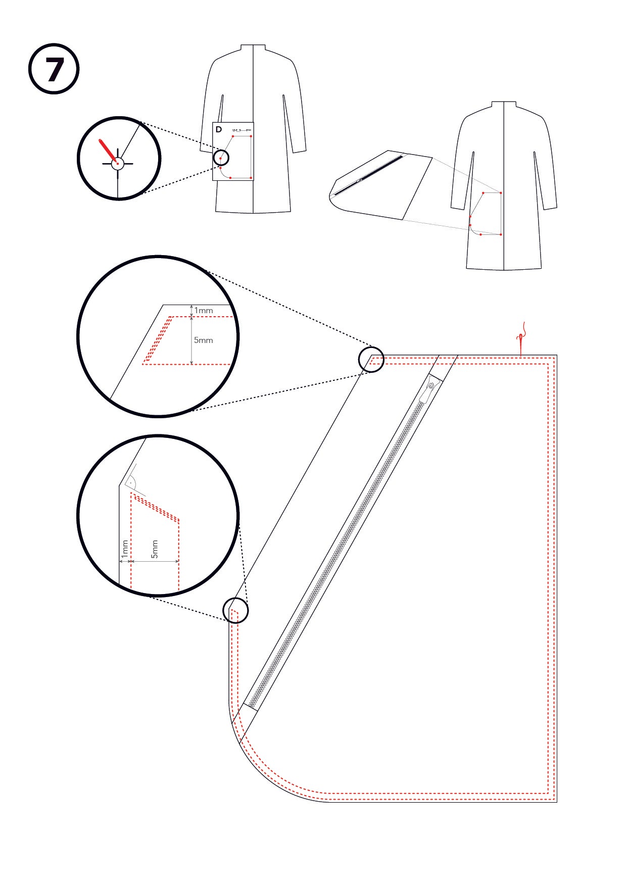 SEWING PATTERN - HAND POCKET - FREE