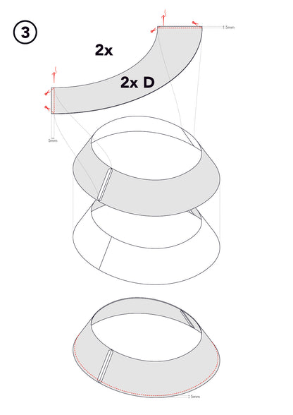 SEWING PATTERN - S21 HAT: BUCKET+ BOONIE + EXTRA BRIMS & CROWNS