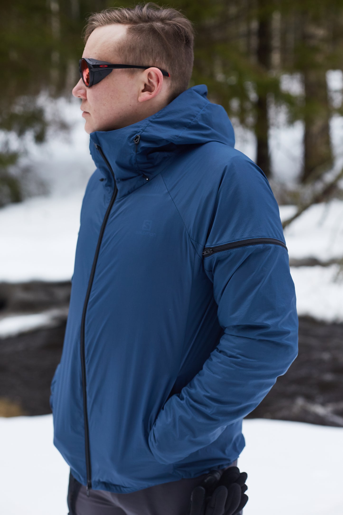 ZIP SLEEVE JACKET / XL | SAMPLE