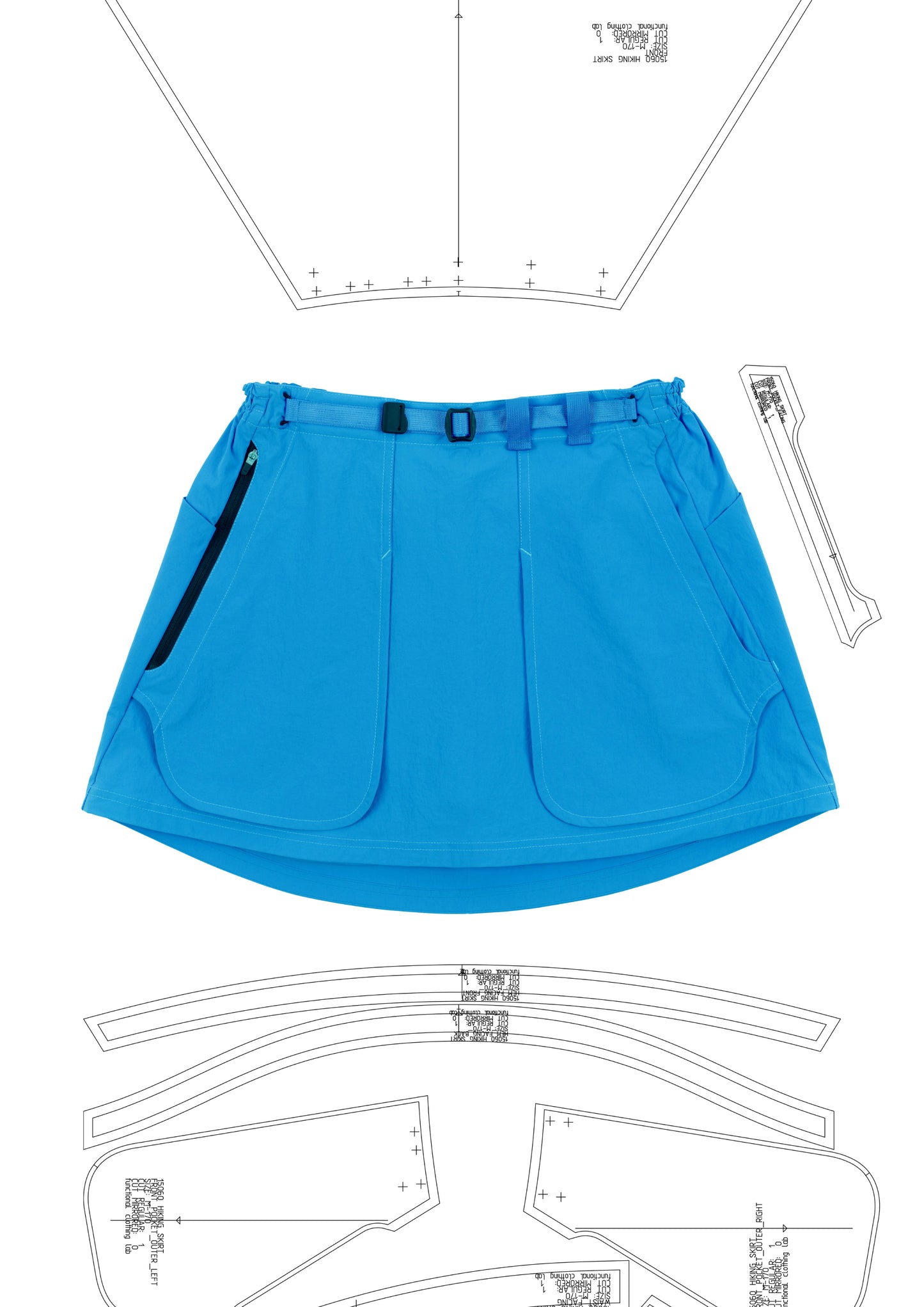SEWING PATTERN - HIKING SKIRT