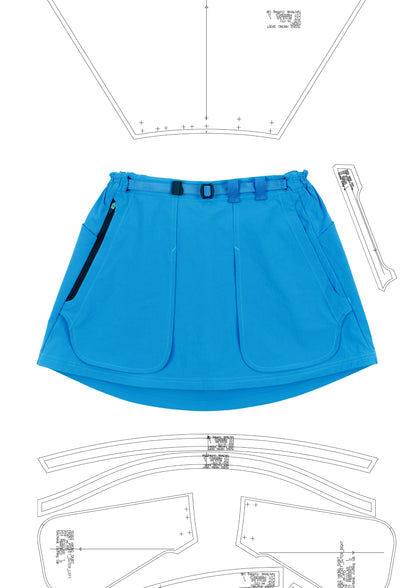 SEWING PATTERN - HIKING SKIRT
